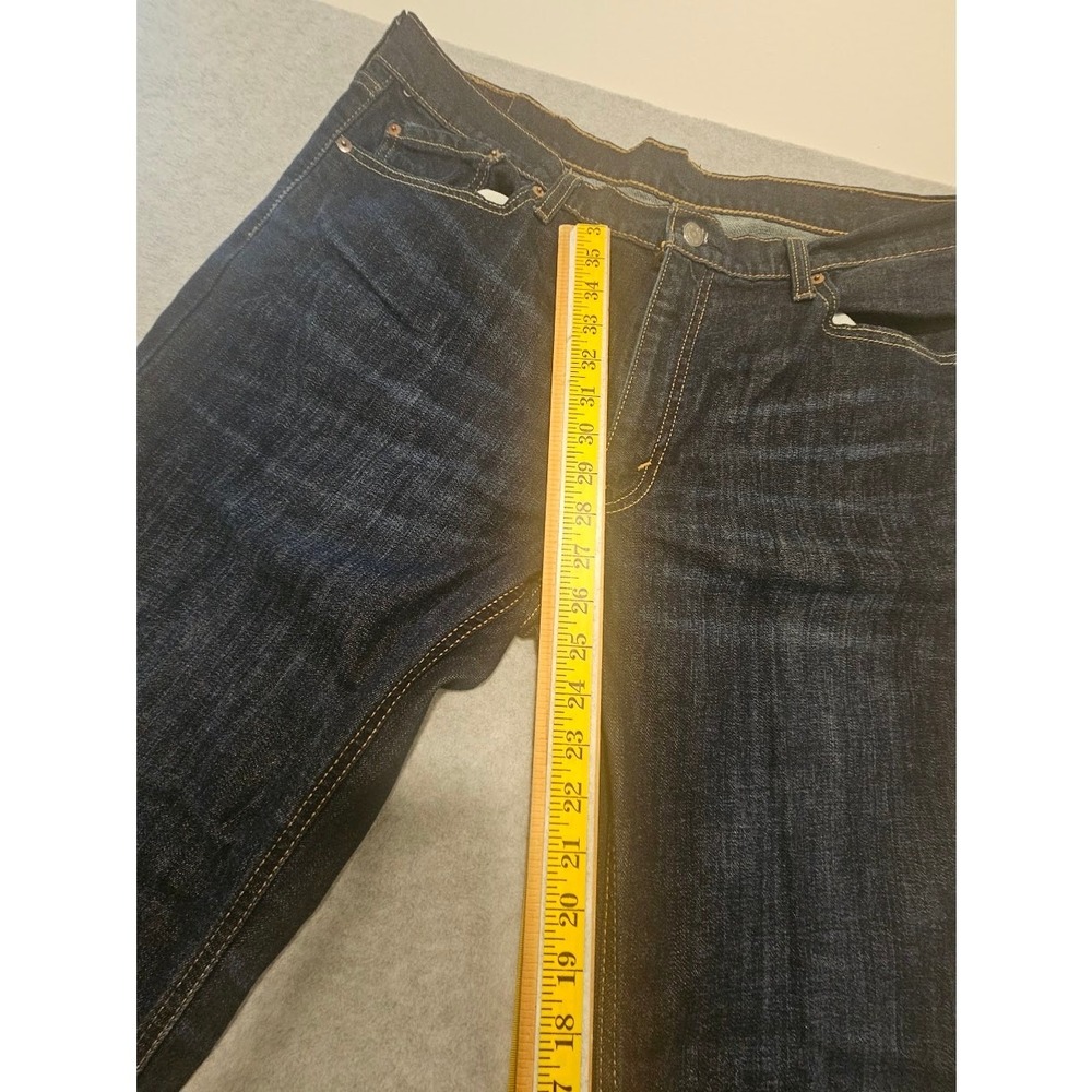 Levi's 541 Athletic Taper Jeans Men's Dark Wash Denim 38x32 - Picture 6 of 8